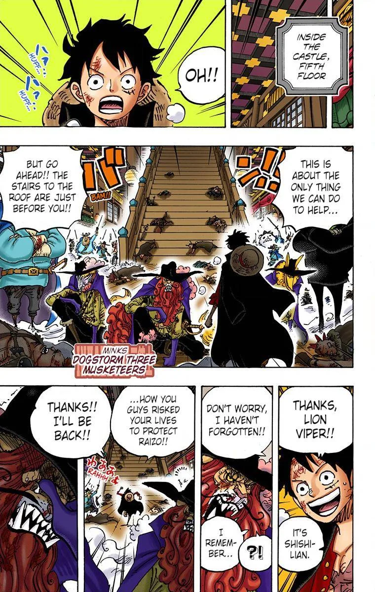 One Piece - Colored Chapter 1000 page 3