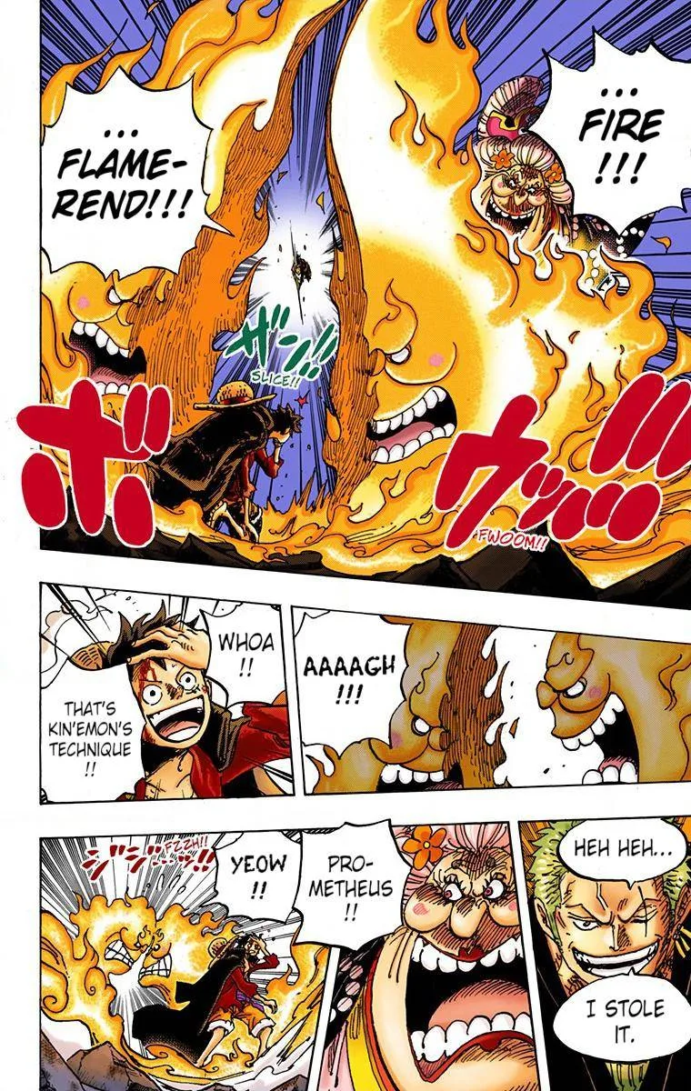 One Piece - Colored Chapter 1001 page 6