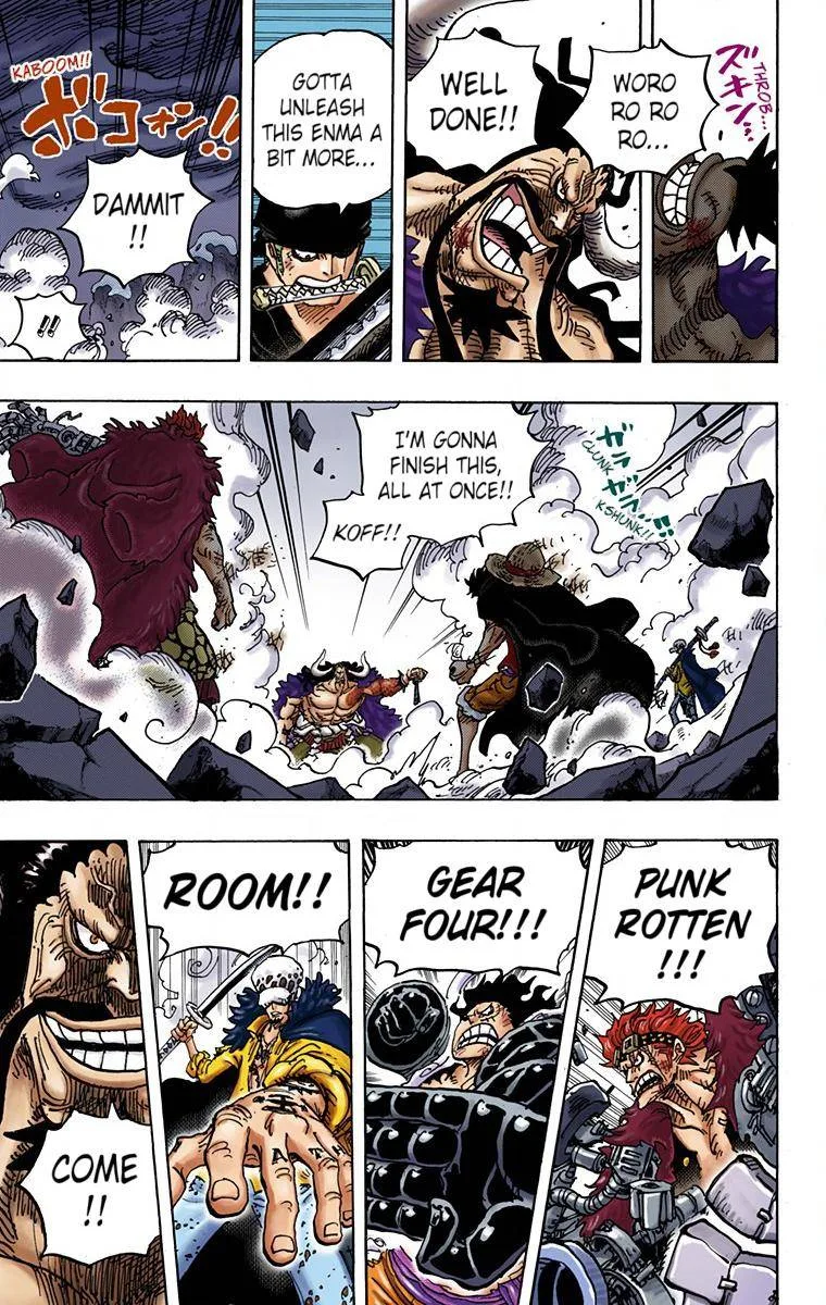 One Piece - Colored Chapter 1001 page 11