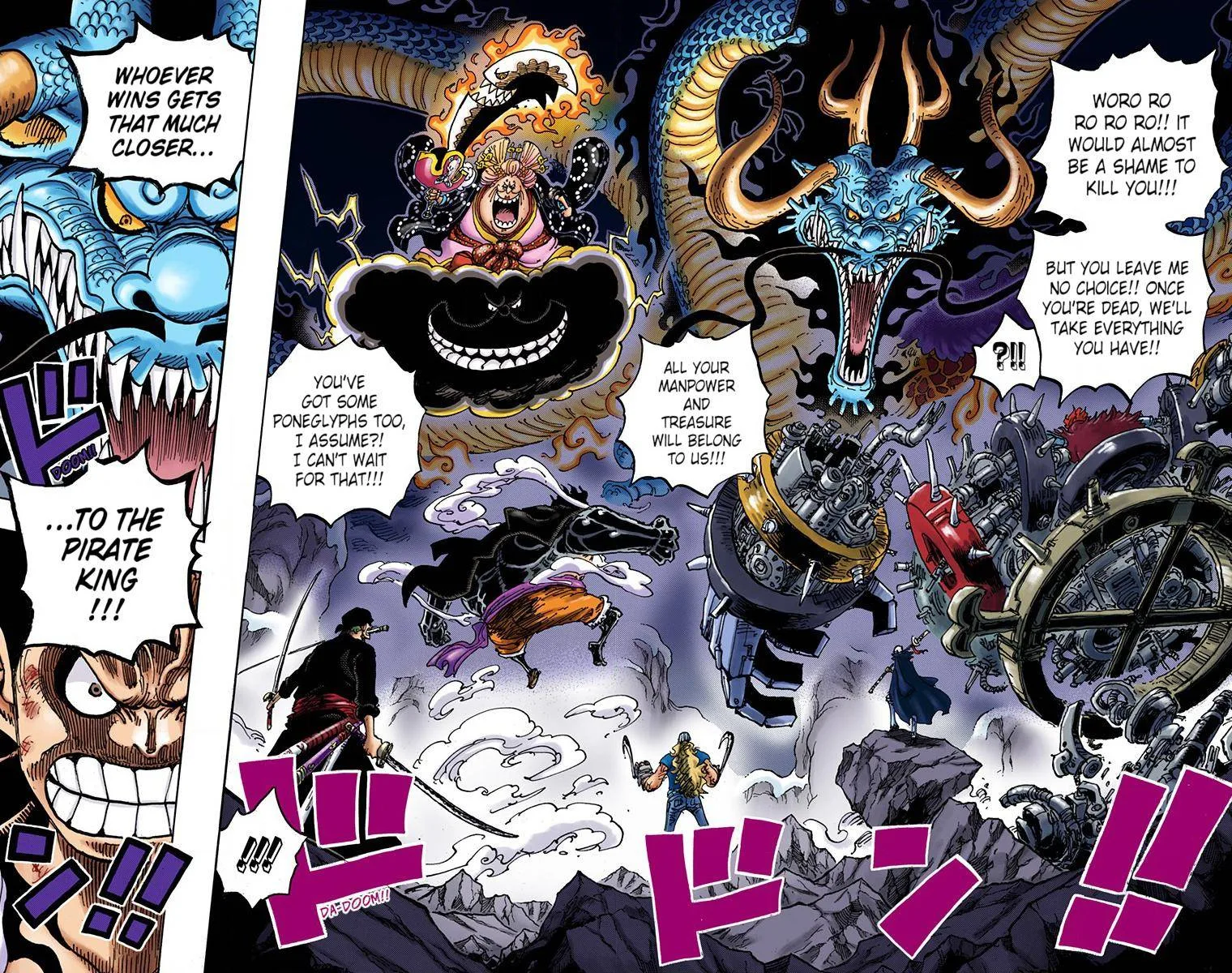 One Piece - Colored Chapter 1001 page 14