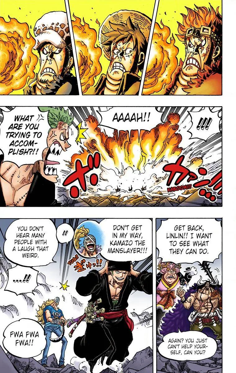 One Piece - Colored Chapter 1001 page 9