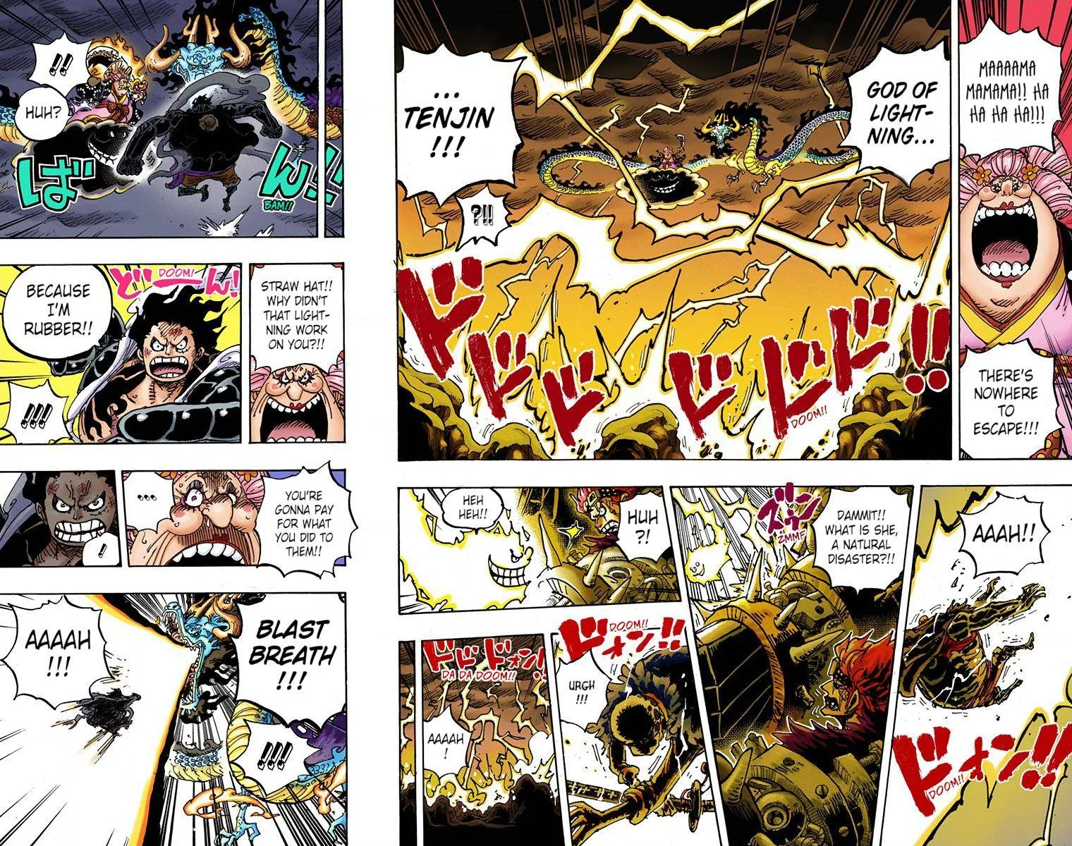 One Piece - Colored Chapter 1002 page 12