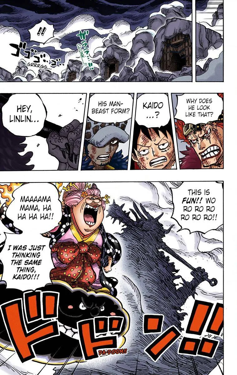 One Piece - Colored Chapter 1003 page 13