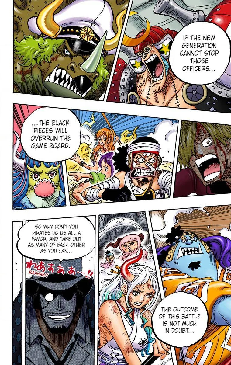 One Piece - Colored Chapter 1003 page 12