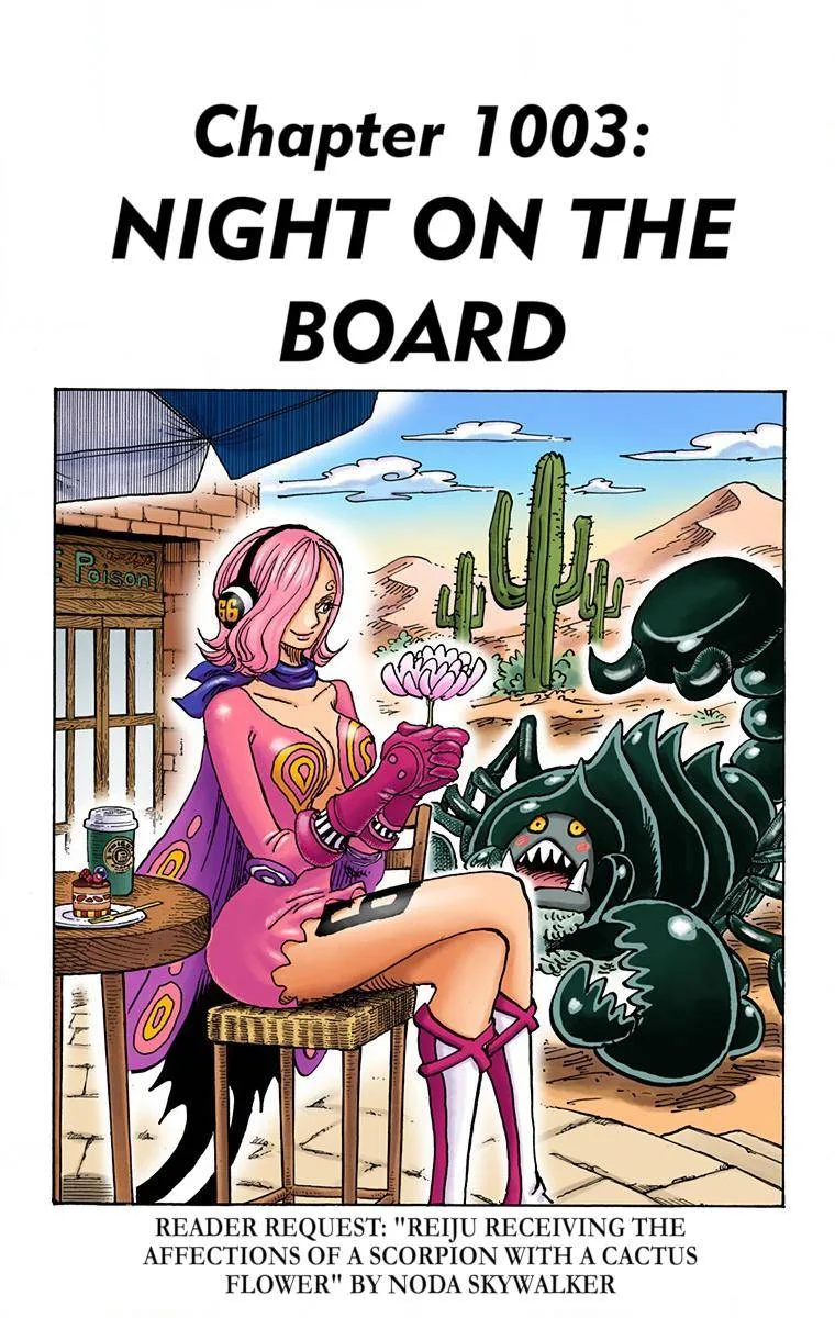 One Piece - Colored Chapter 1003 page 1