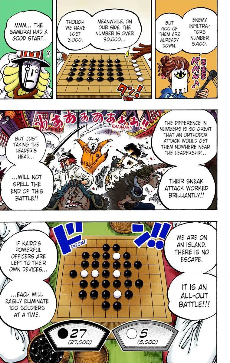 One Piece - Colored Chapter 1003 page 11