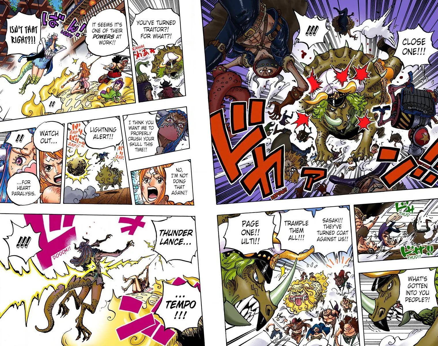 One Piece - Colored Chapter 1004 page 10