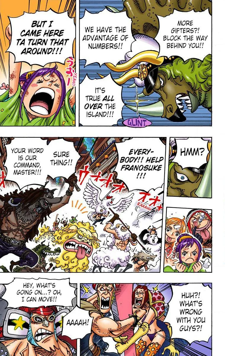 One Piece - Colored Chapter 1004 page 9