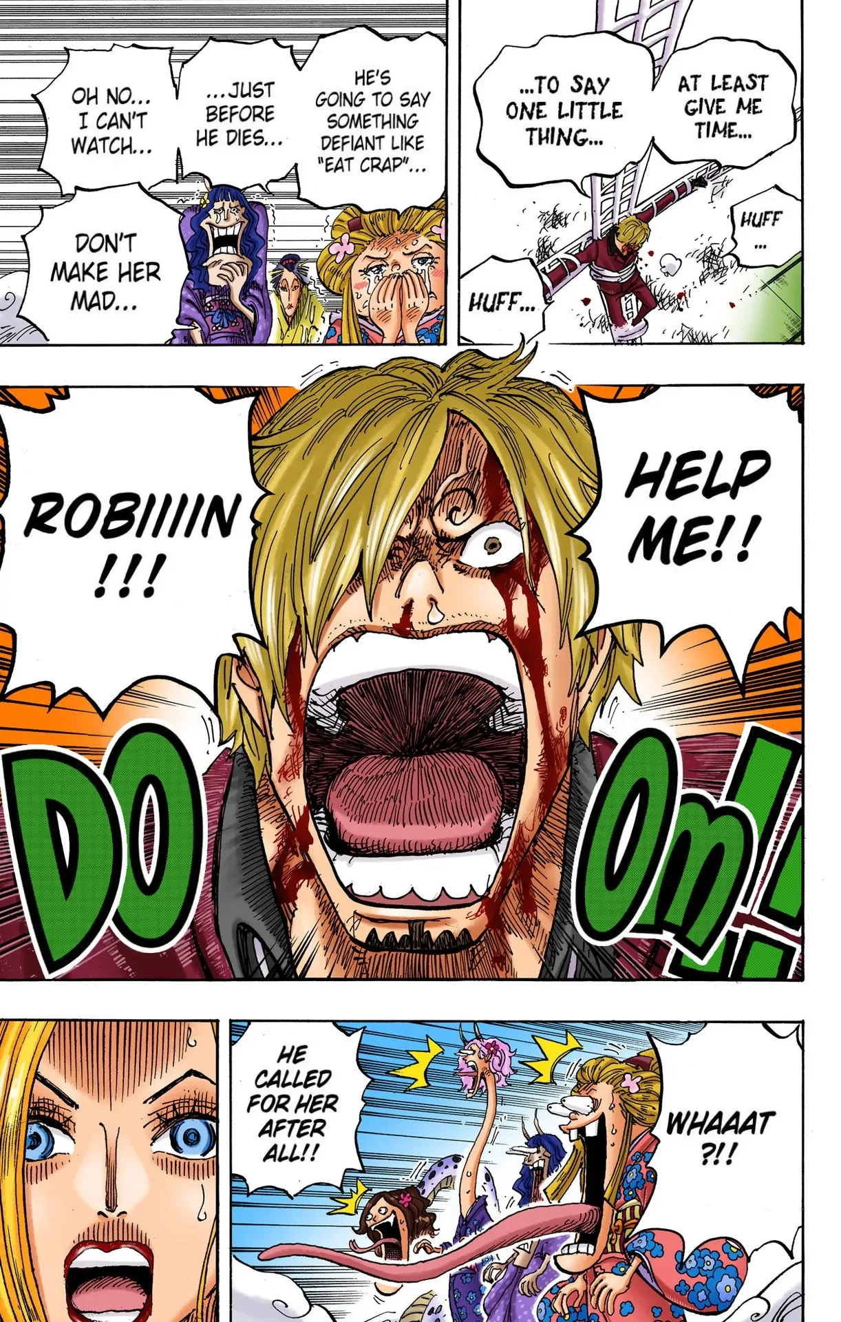 One Piece - Colored Chapter 1005 page 10