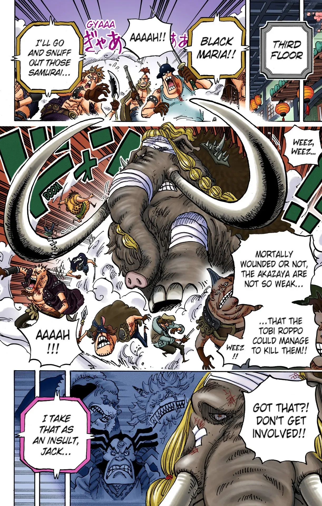 One Piece - Colored Chapter 1005 page 20