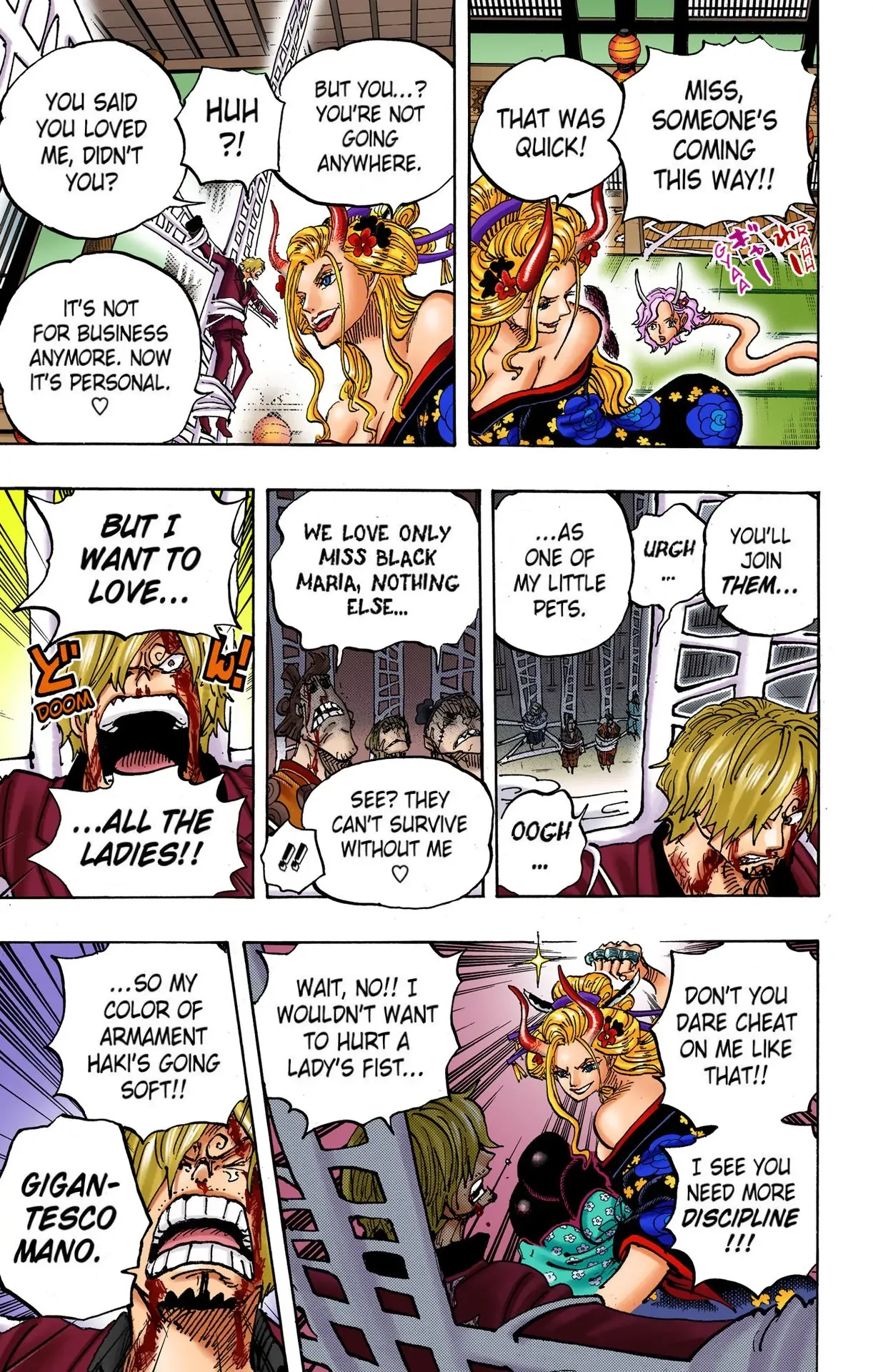 One Piece - Colored Chapter 1005 page 14