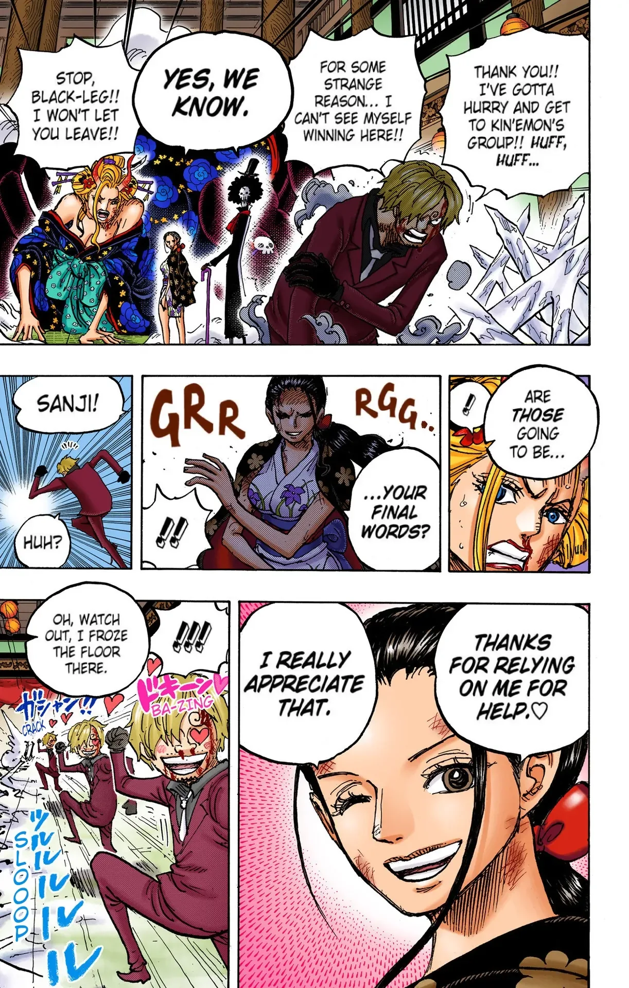One Piece - Colored Chapter 1005 page 17