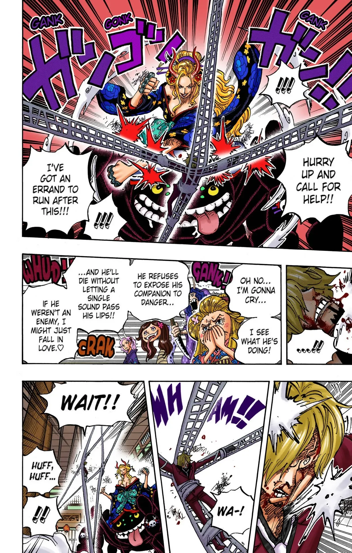 One Piece - Colored Chapter 1005 page 9