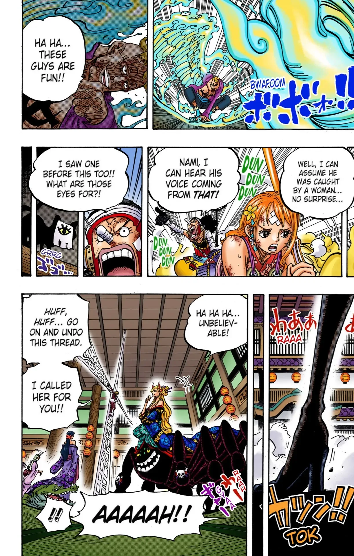 One Piece - Colored Chapter 1005 page 13