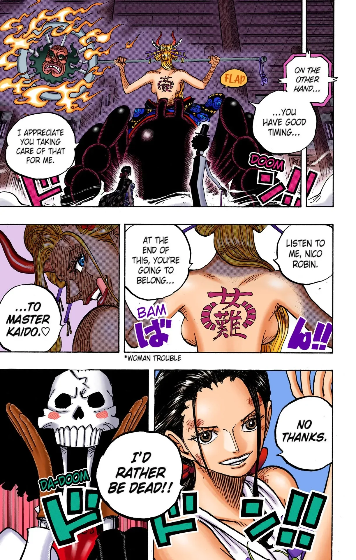 One Piece - Colored Chapter 1005 page 21