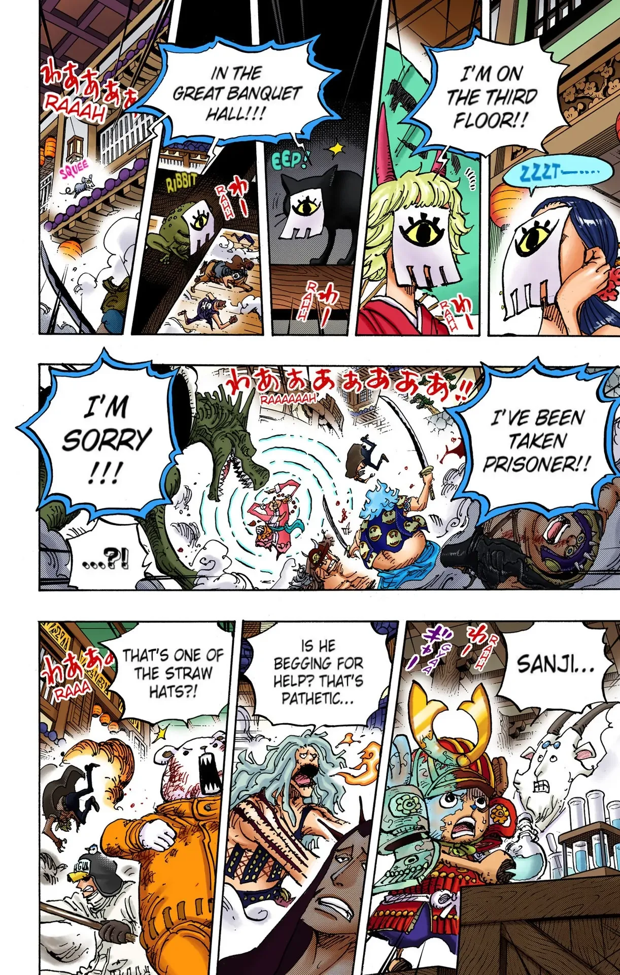 One Piece - Colored Chapter 1005 page 11