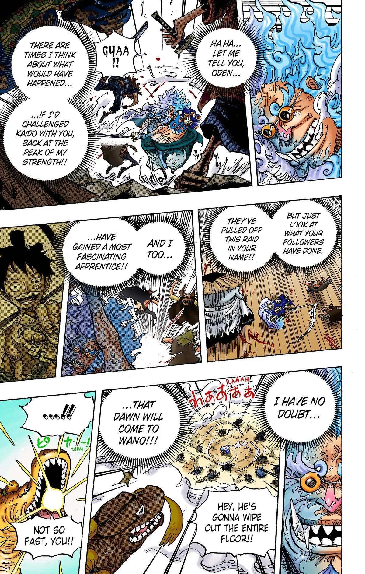One Piece - Colored Chapter 1006 page 13