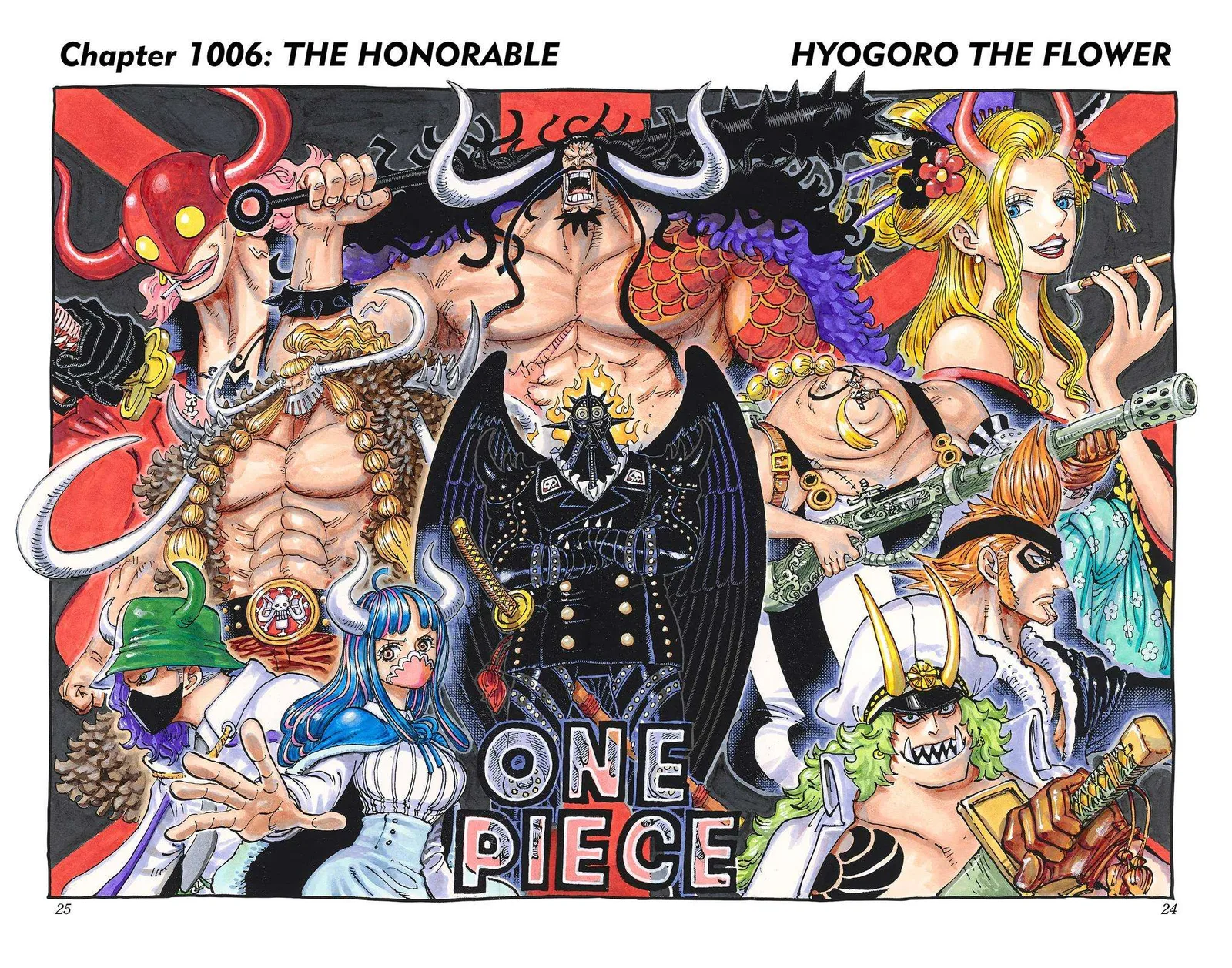 One Piece - Colored Chapter 1006 page 1