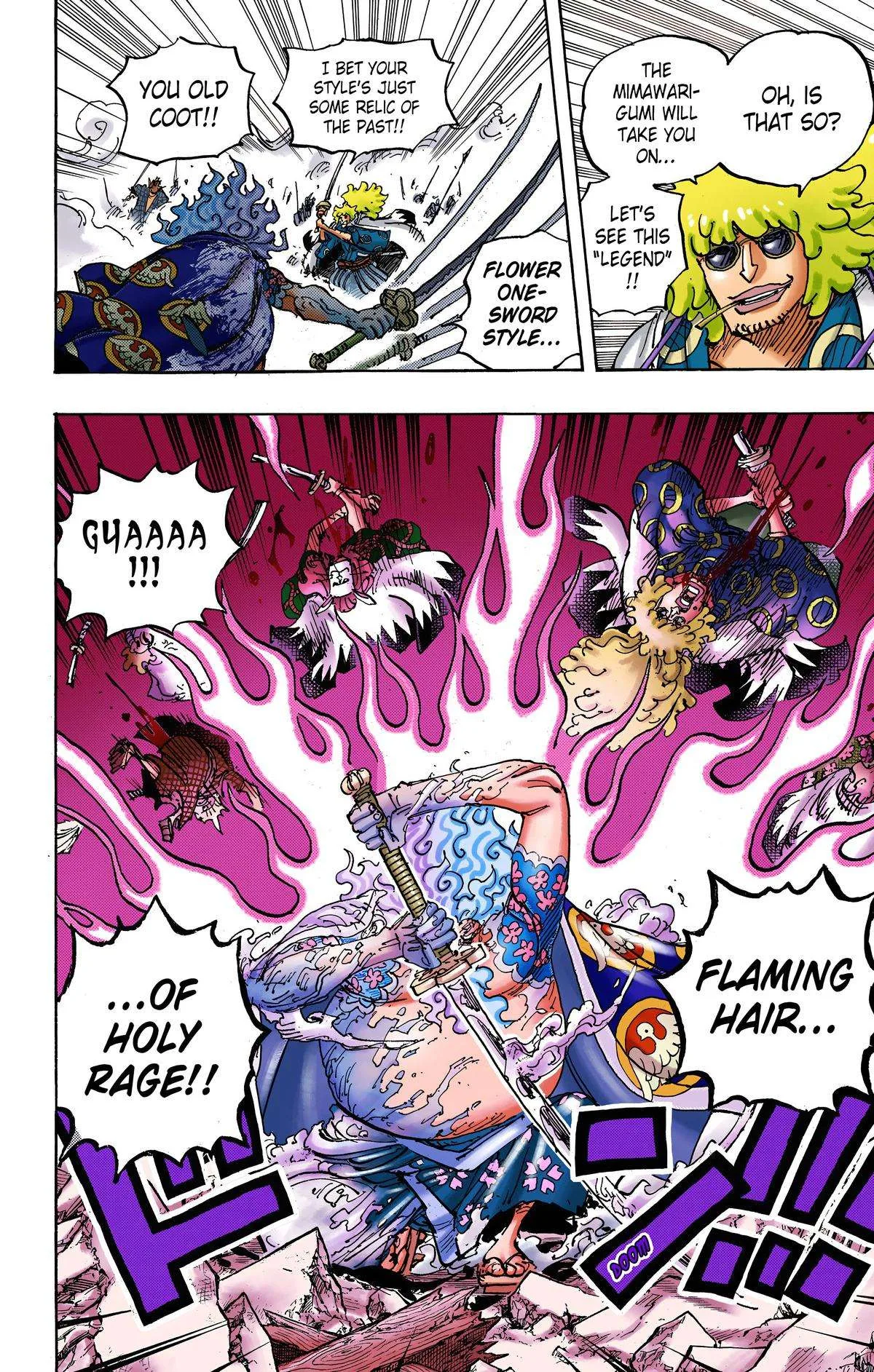 One Piece - Colored Chapter 1006 page 12