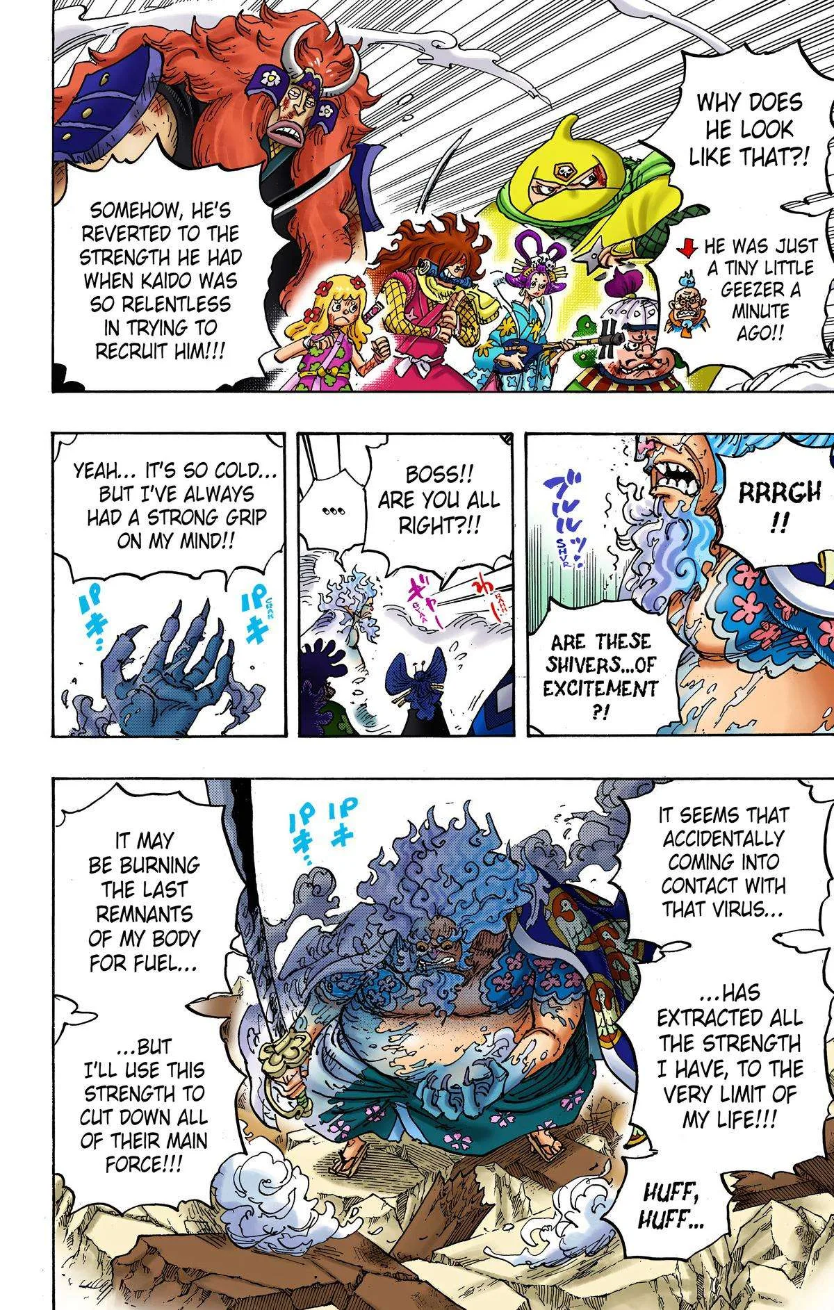 One Piece - Colored Chapter 1006 page 10