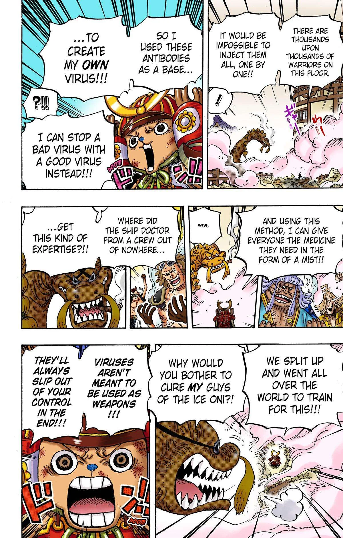 One Piece - Colored Chapter 1007 page 10