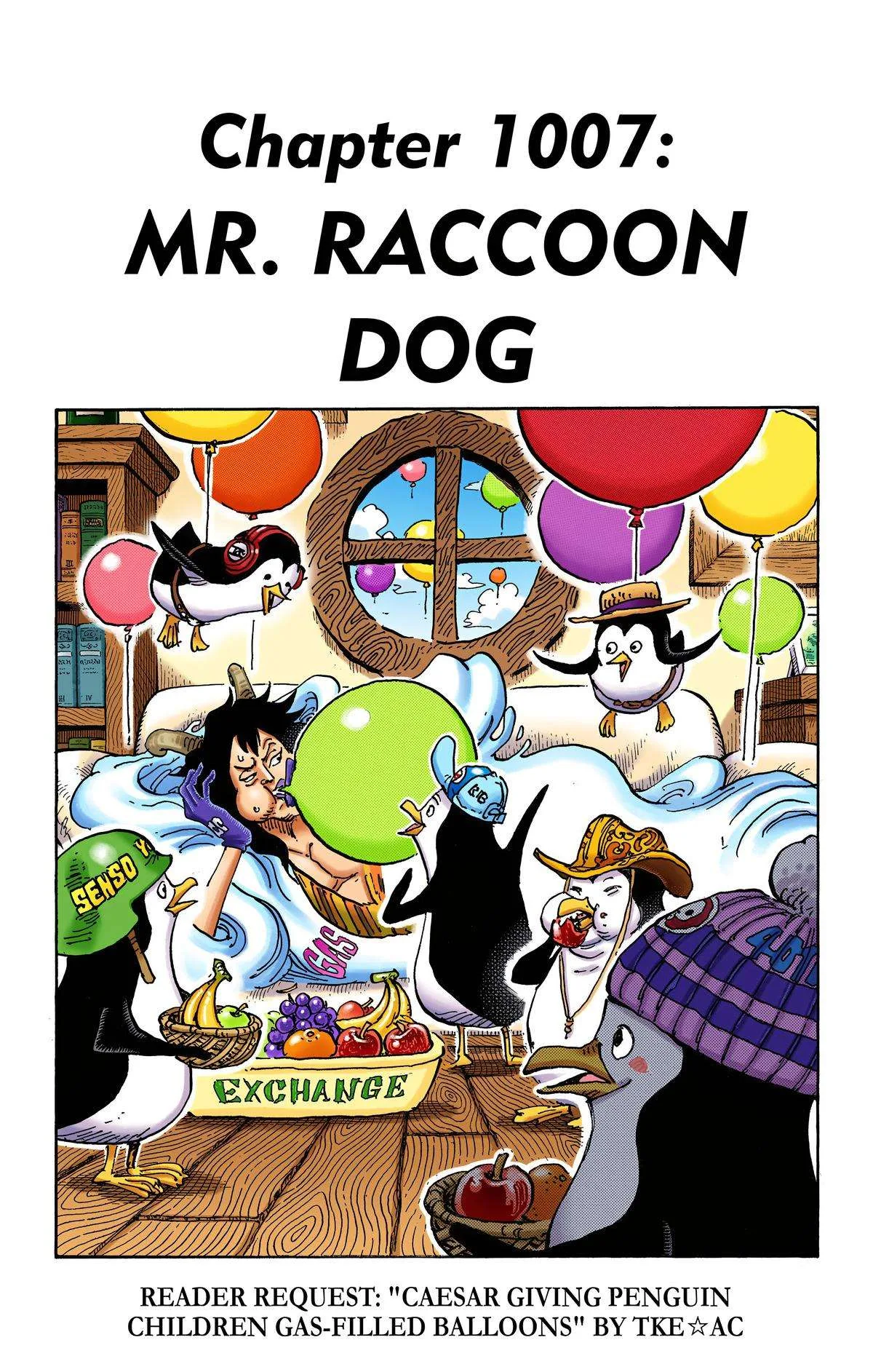 One Piece - Colored Chapter 1007 page 1