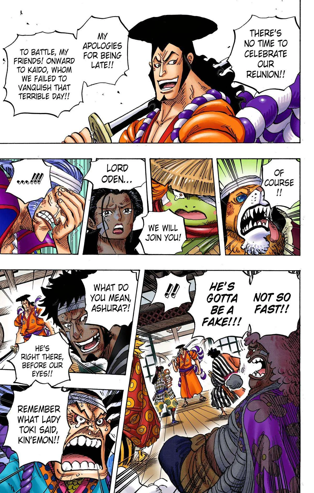 One Piece - Colored Chapter 1008 page 3