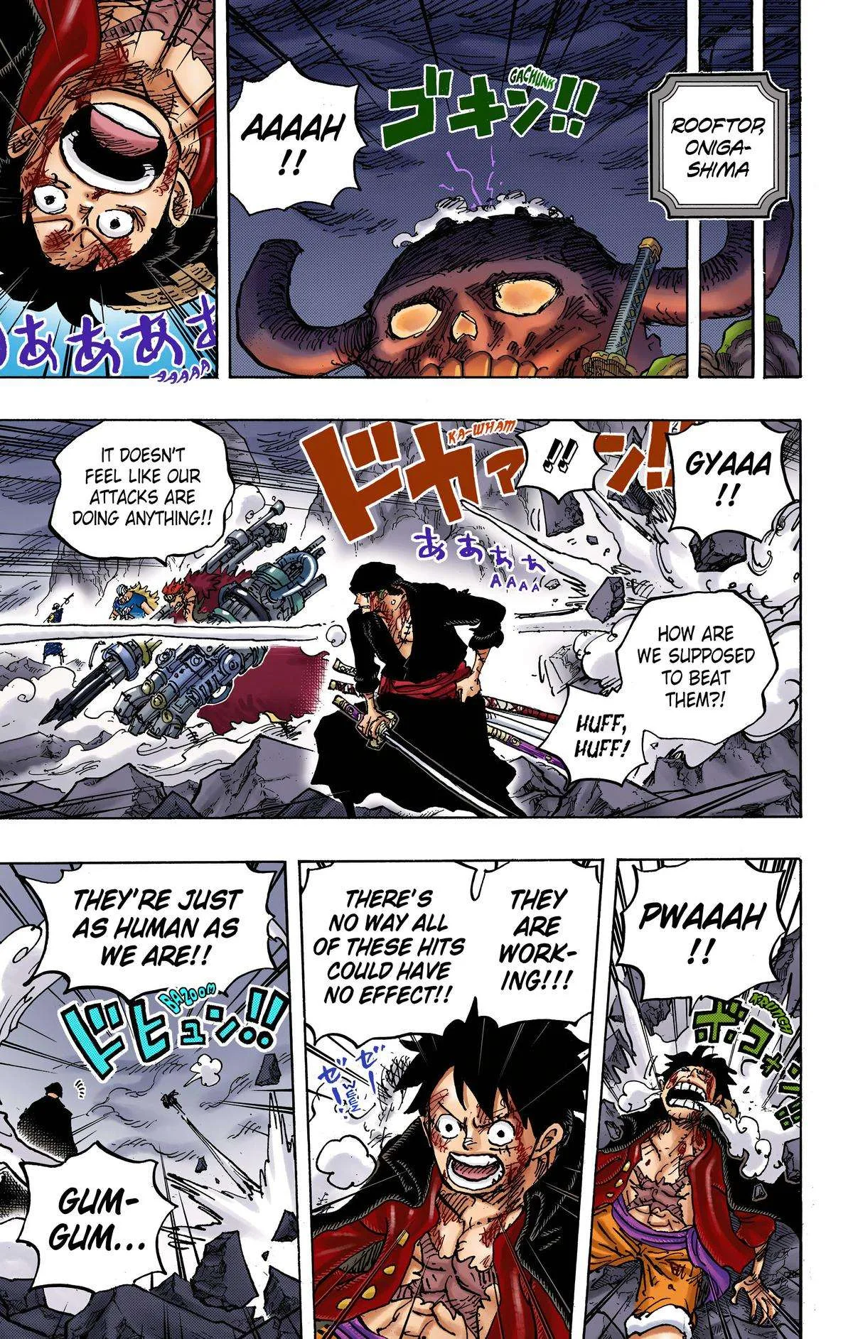 One Piece - Colored Chapter 1008 page 15