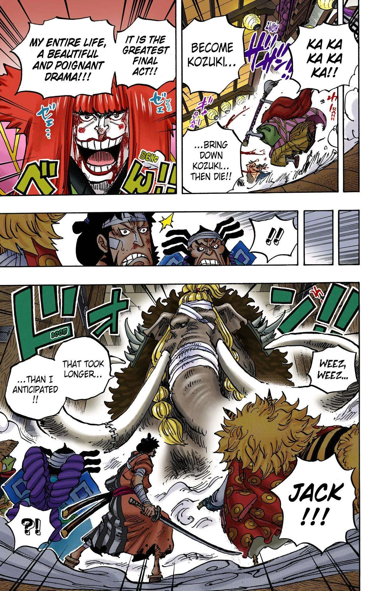 One Piece - Colored Chapter 1008 page 11