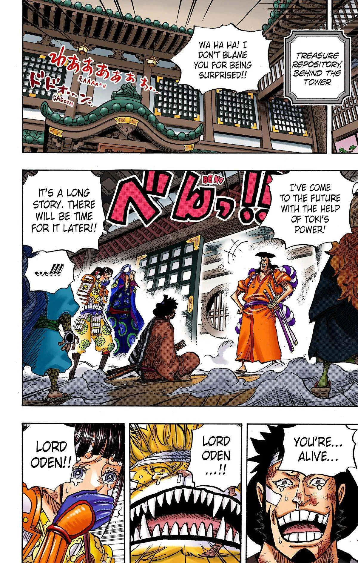 One Piece - Colored Chapter 1008 page 2