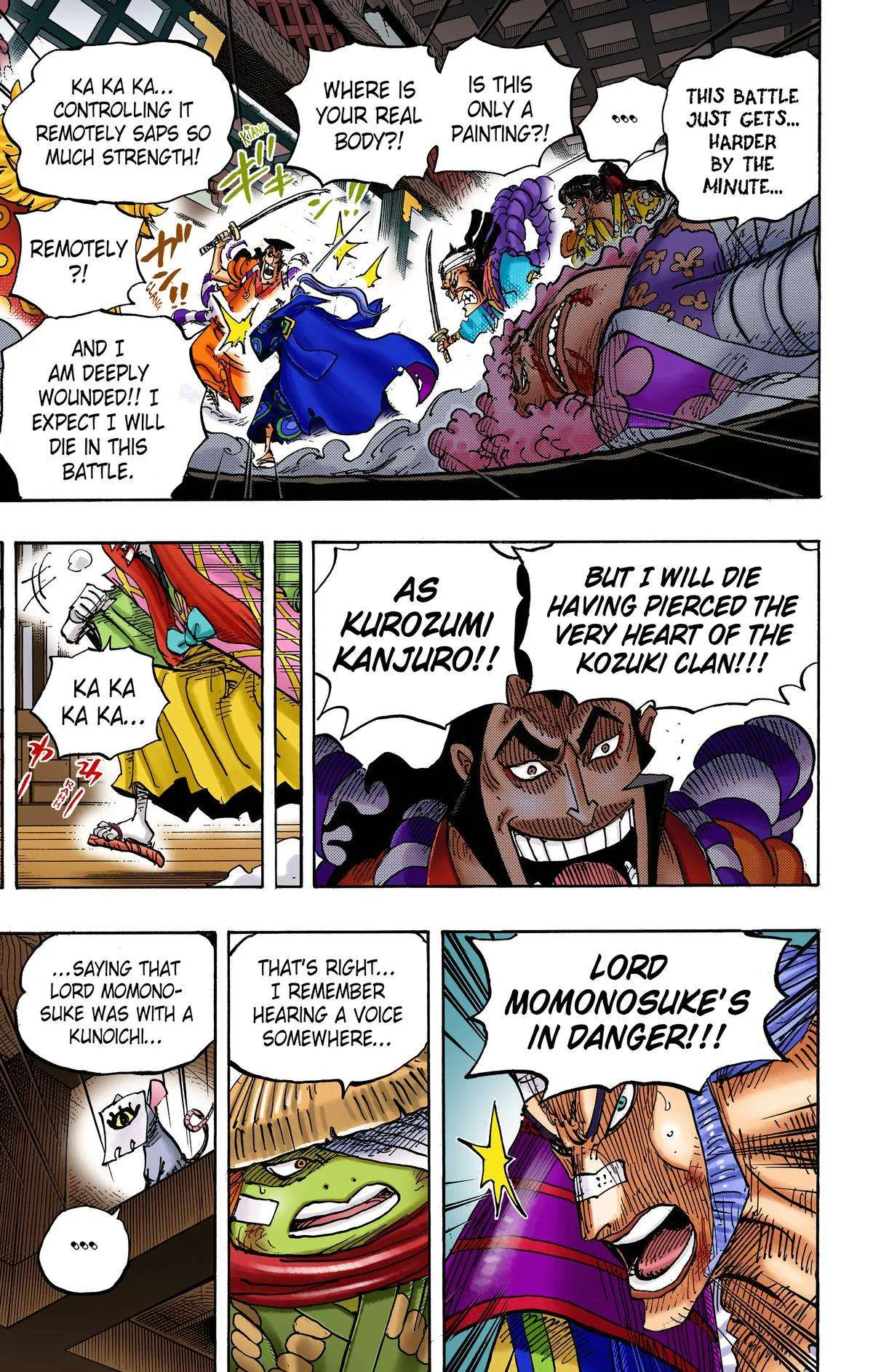 One Piece - Colored Chapter 1008 page 7