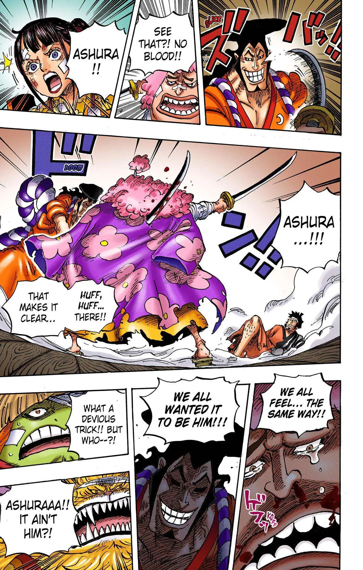One Piece - Colored Chapter 1008 page 5