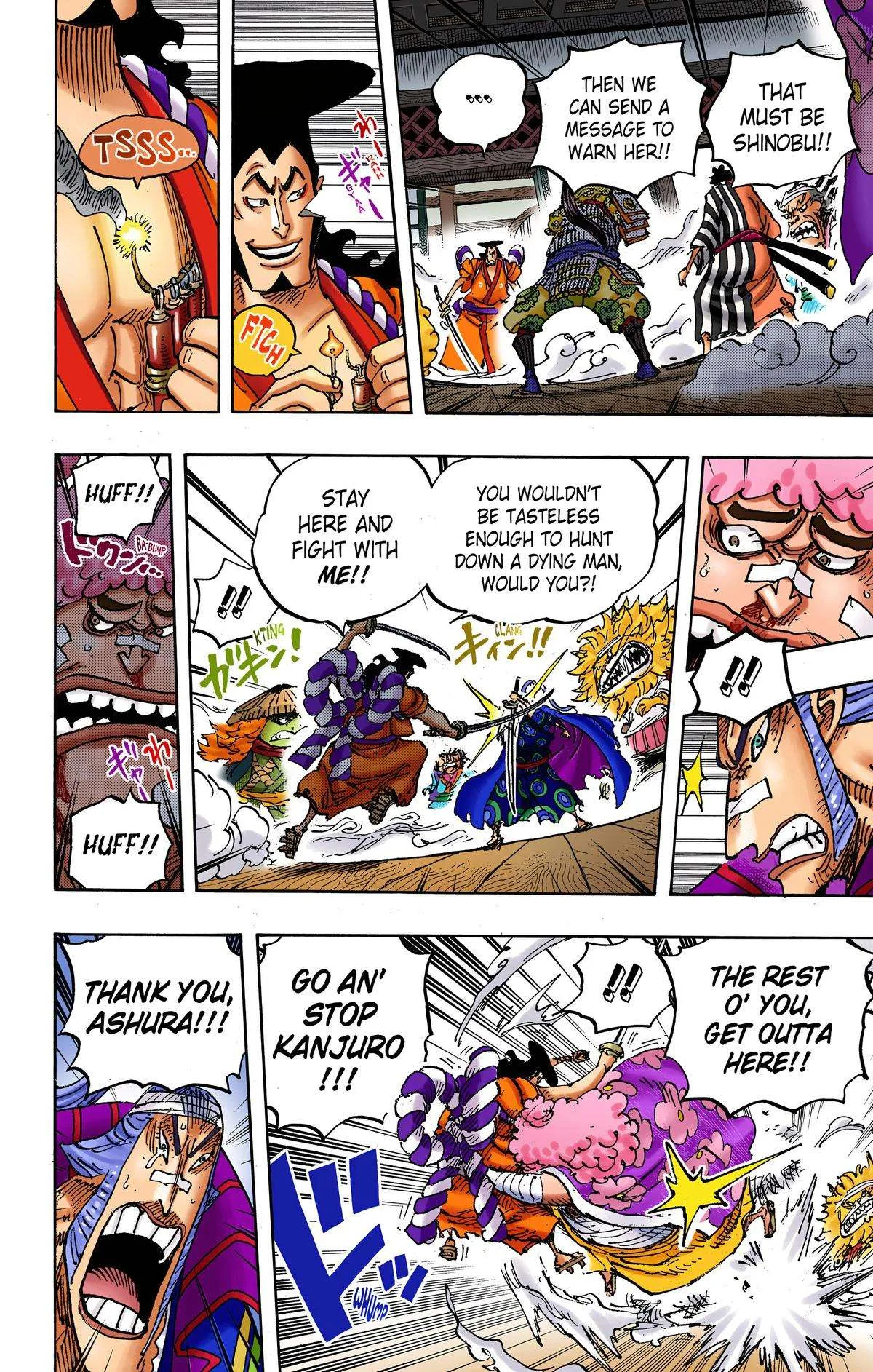 One Piece - Colored Chapter 1008 page 8