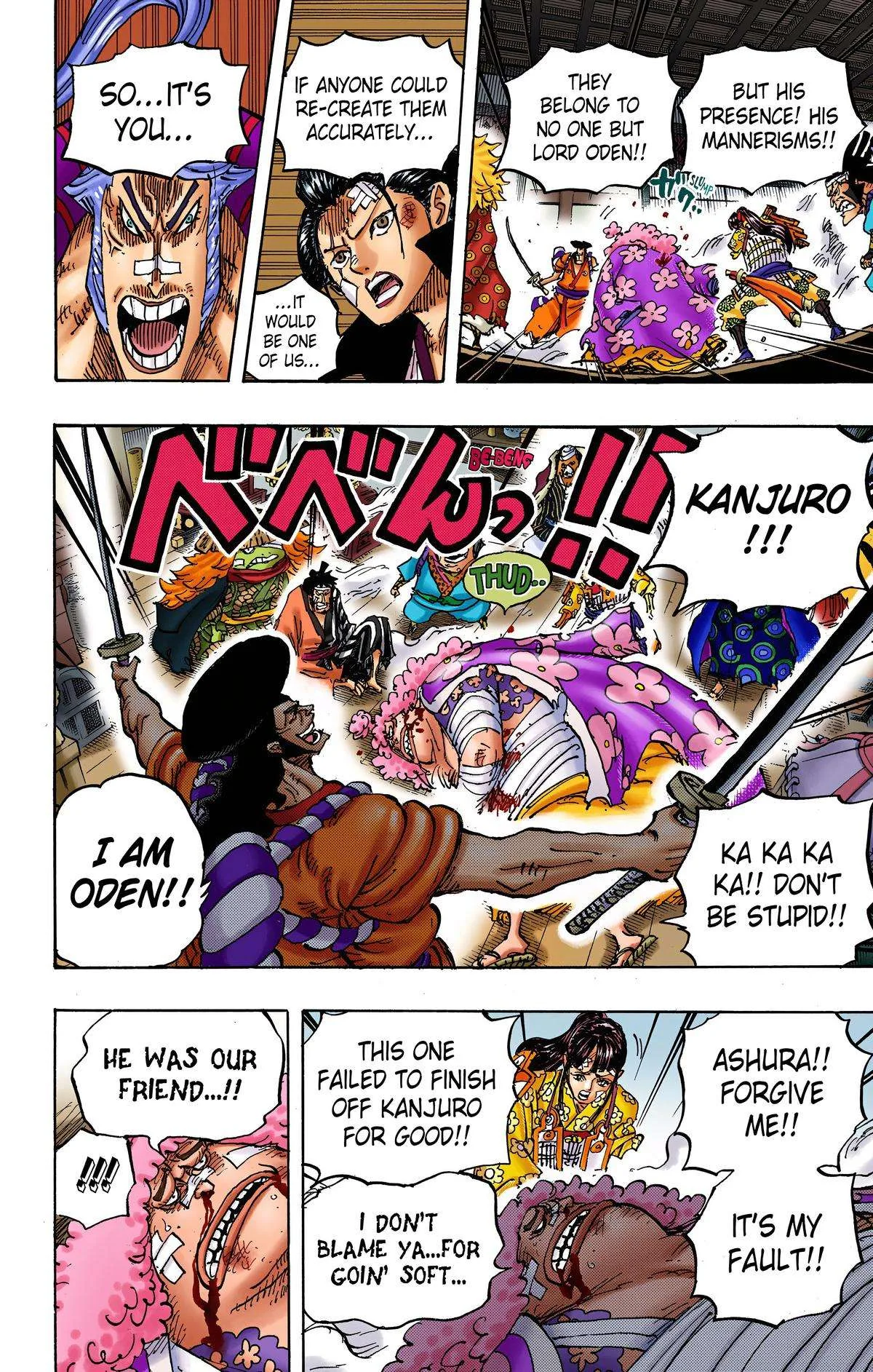 One Piece - Colored Chapter 1008 page 6