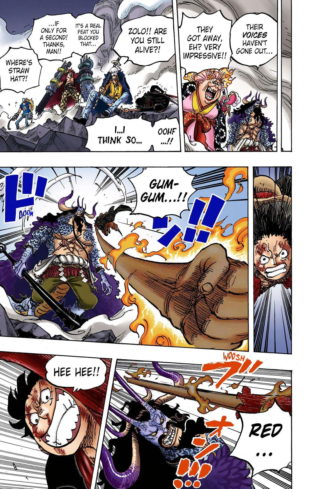 One Piece - Colored Chapter 1009 page 9