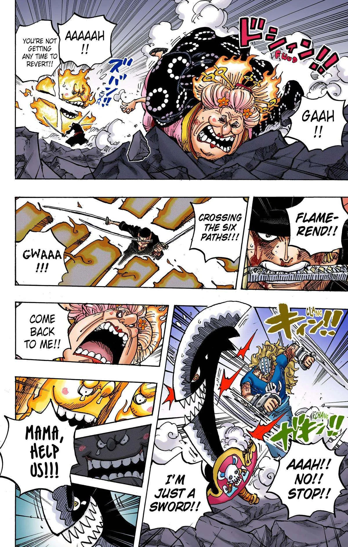One Piece - Colored Chapter 1009 page 14