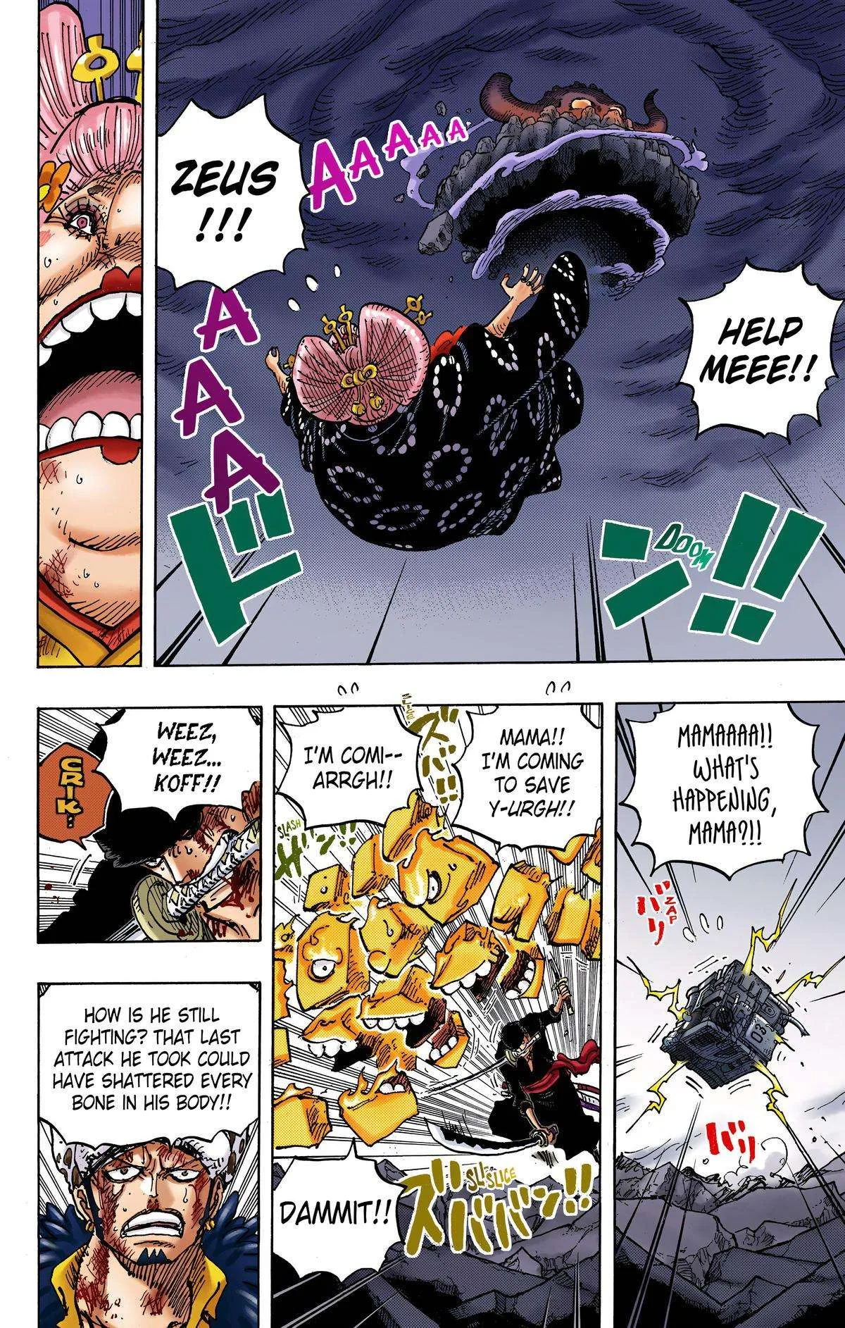One Piece - Colored Chapter 1010 page 2