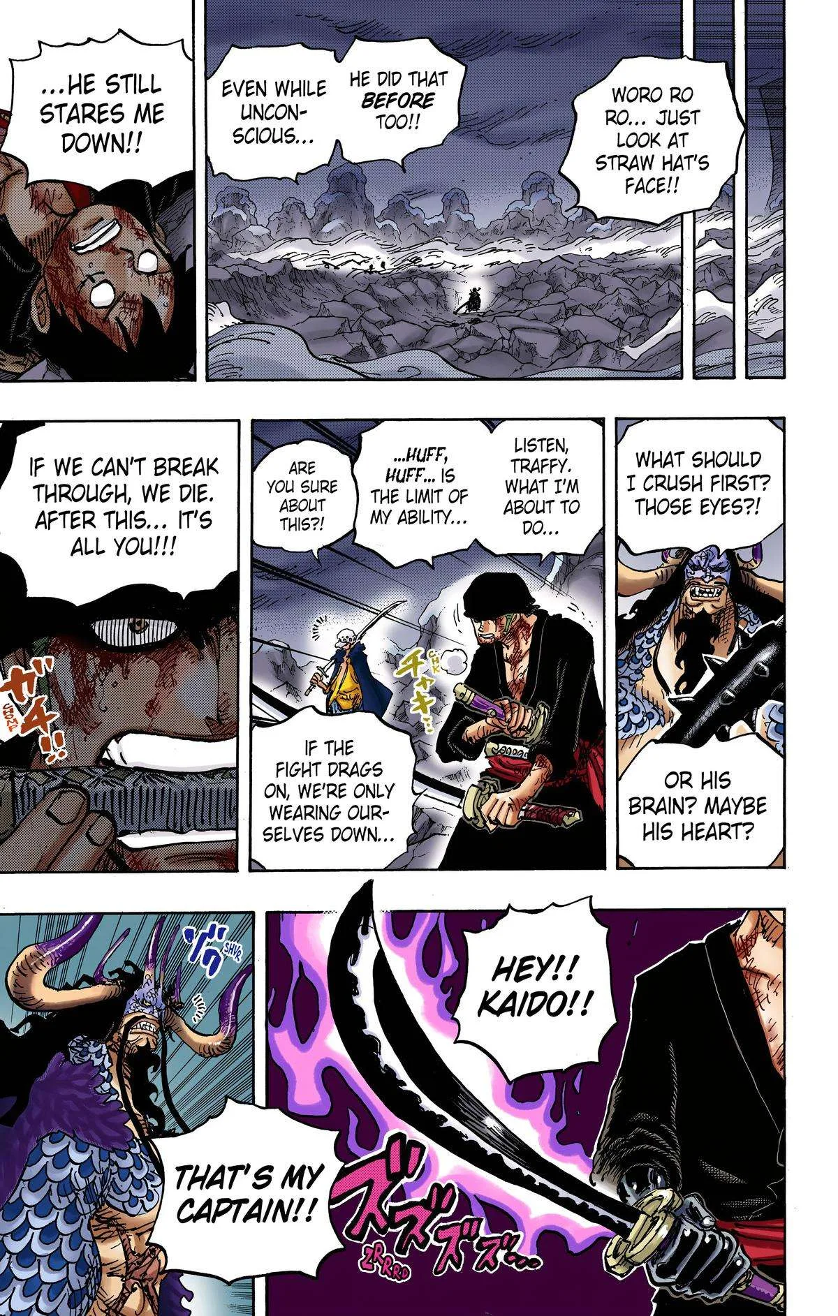 One Piece - Colored Chapter 1010 page 7