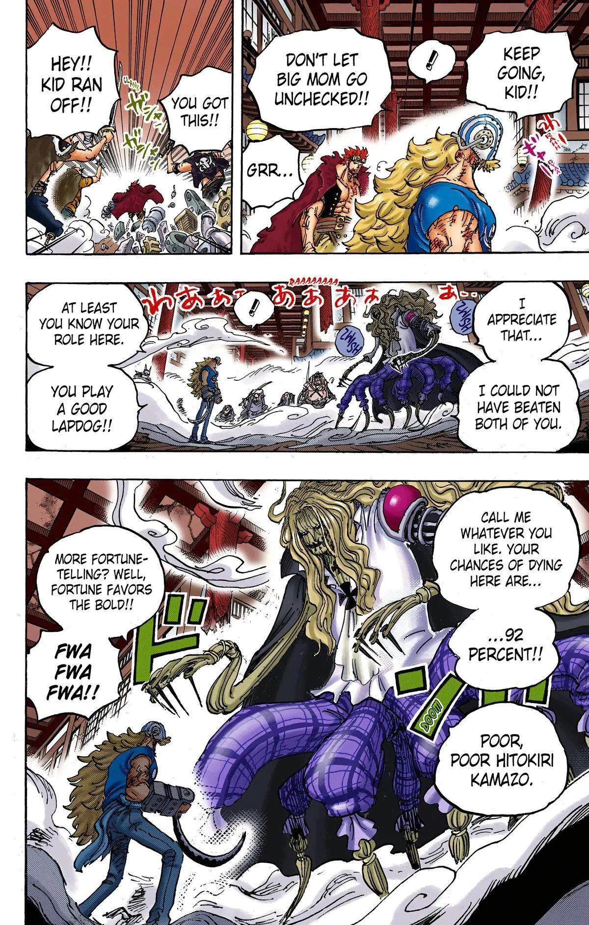 One Piece - Colored Chapter 1011 page 10