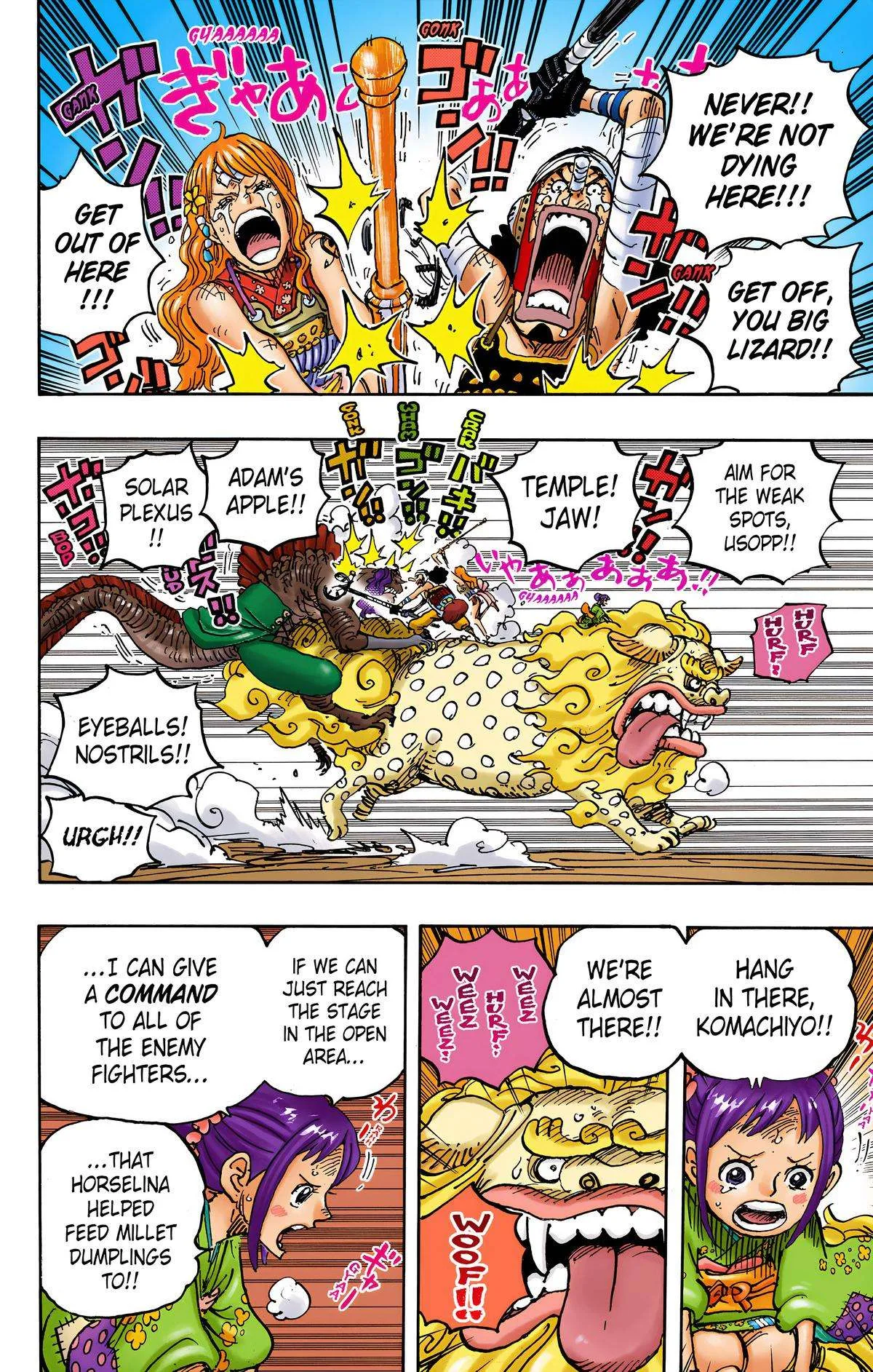 One Piece - Colored Chapter 1011 page 12