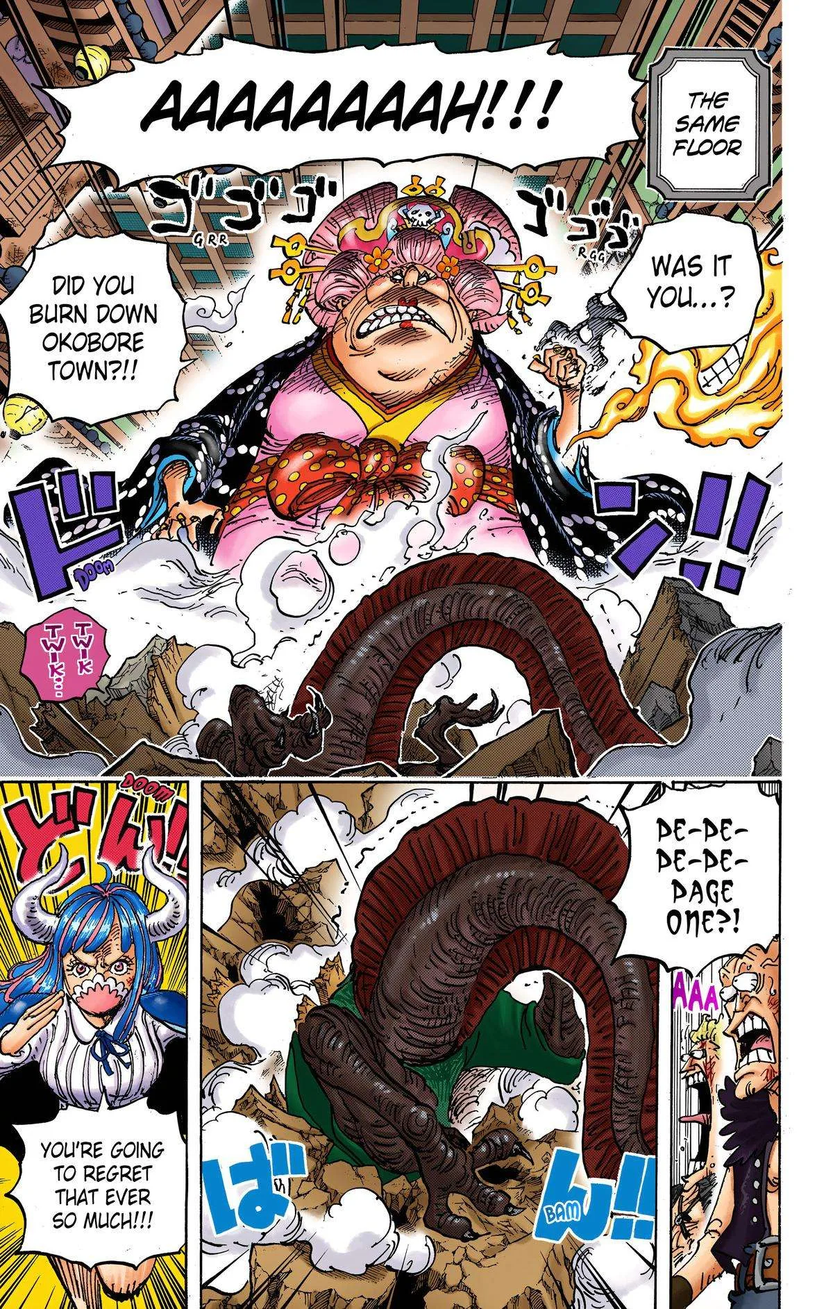 One Piece - Colored Chapter 1012 page 11
