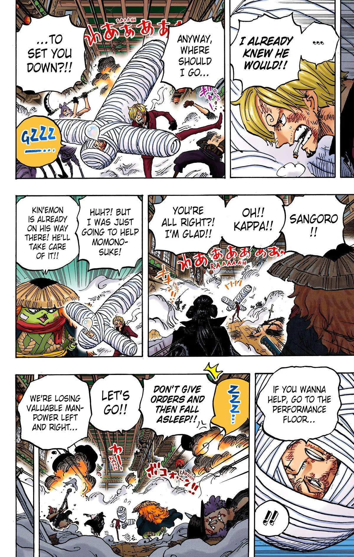One Piece - Colored Chapter 1012 page 10
