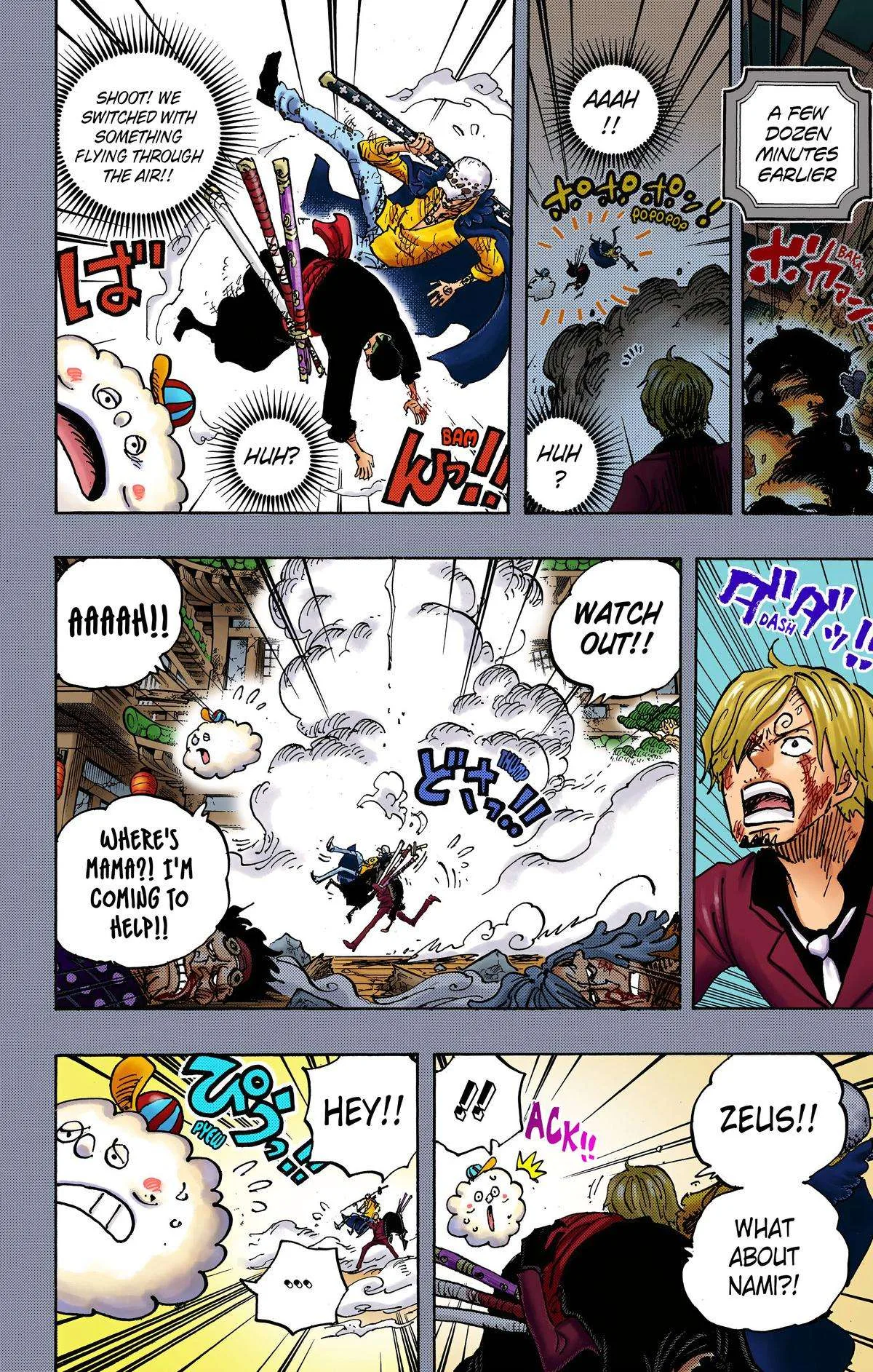 One Piece - Colored Chapter 1012 page 8