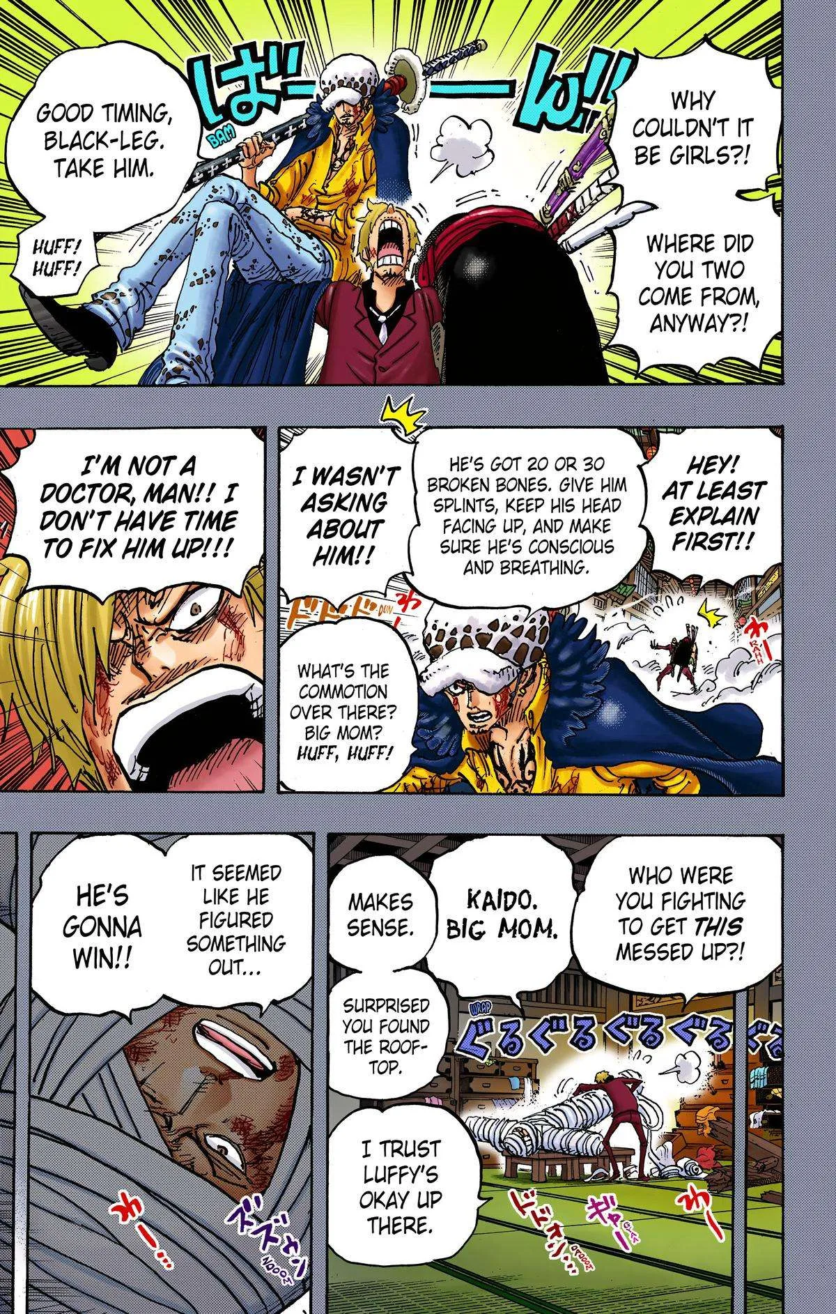 One Piece - Colored Chapter 1012 page 9