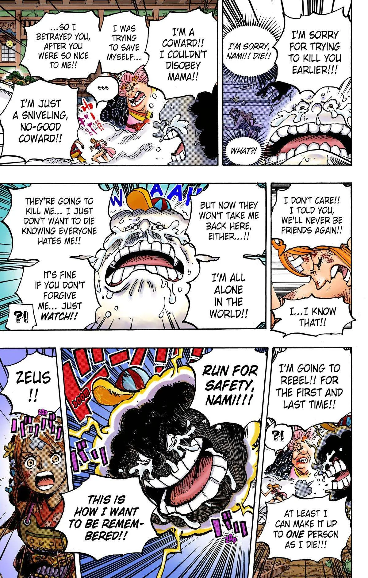 One Piece - Colored Chapter 1013 page 10