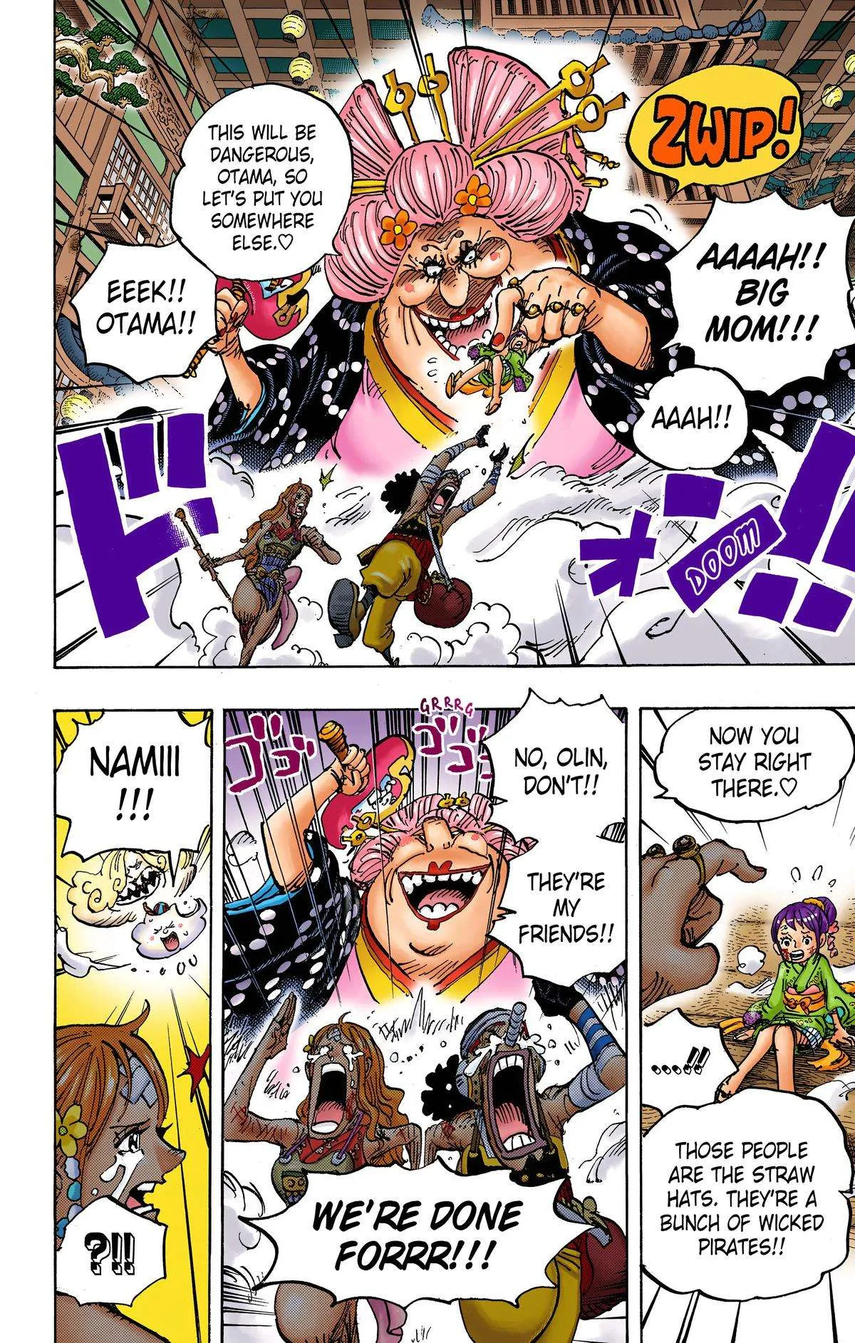 One Piece - Colored Chapter 1013 page 9