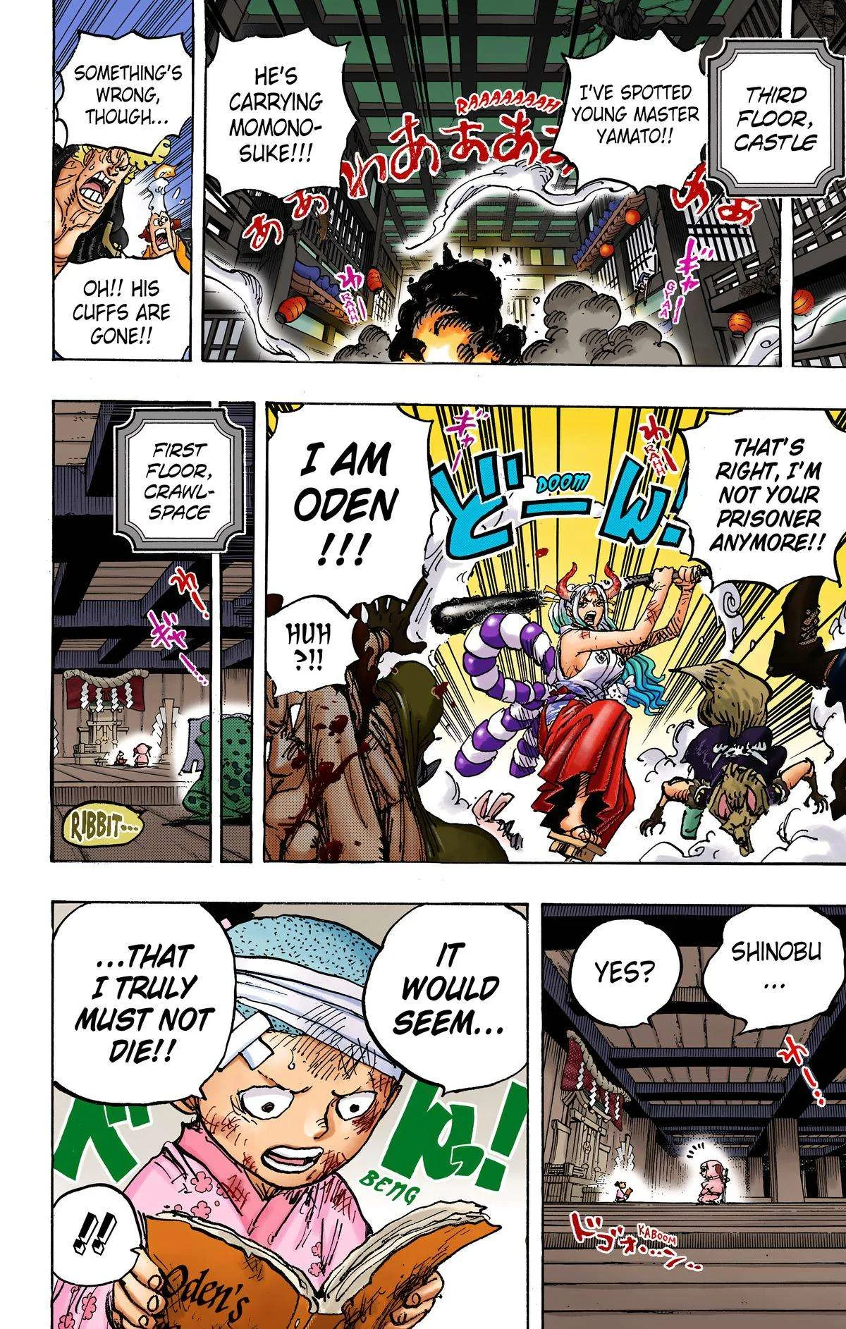 One Piece - Colored Chapter 1014 page 4