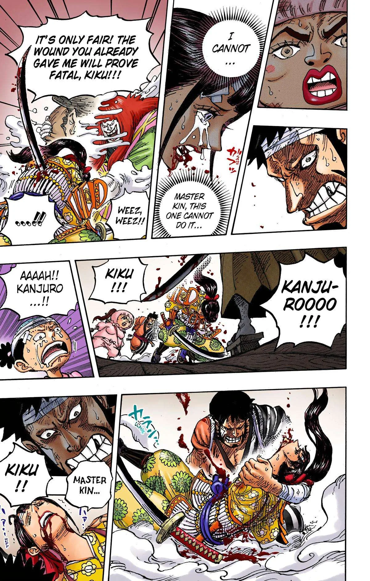 One Piece - Colored Chapter 1014 page 12