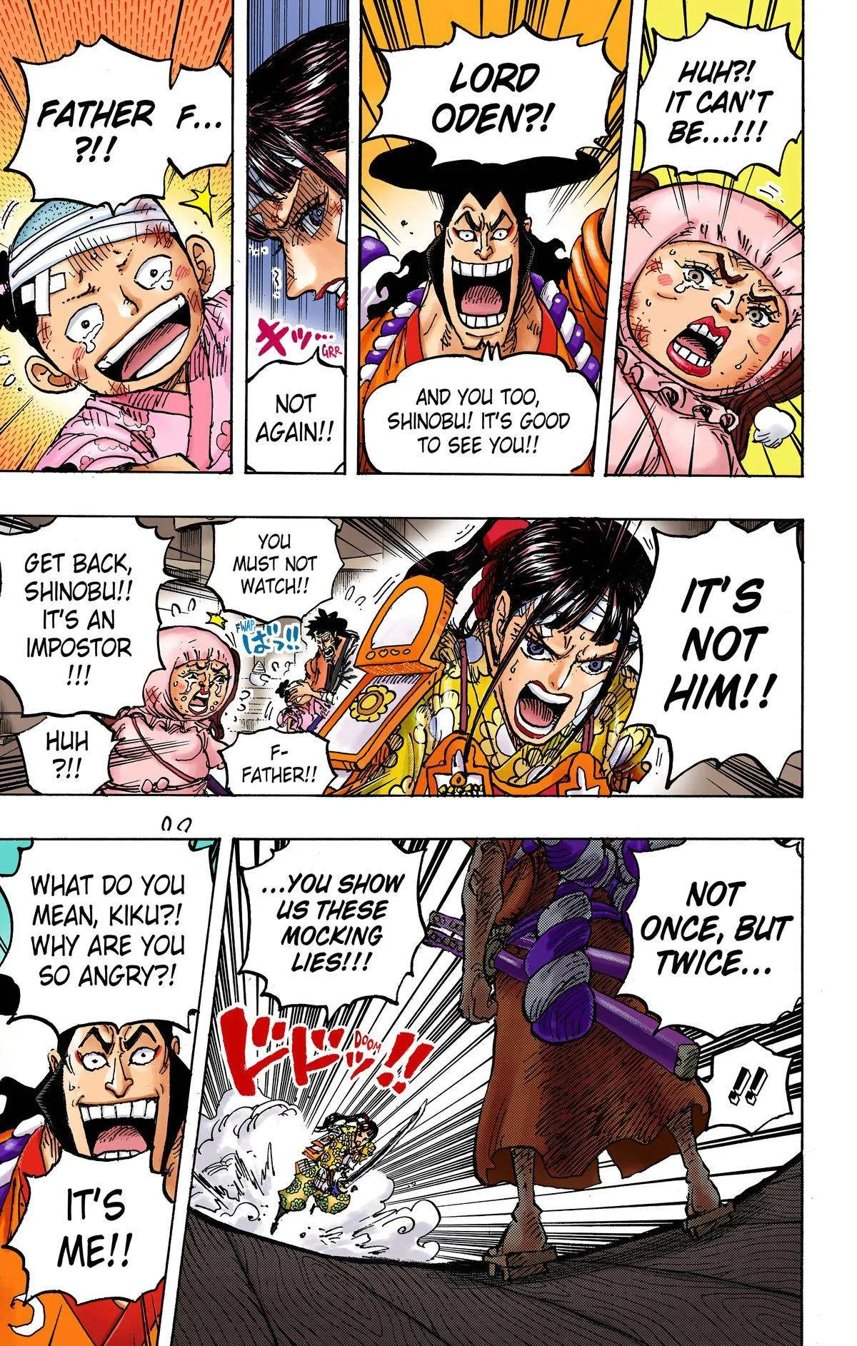 One Piece - Colored Chapter 1014 page 10
