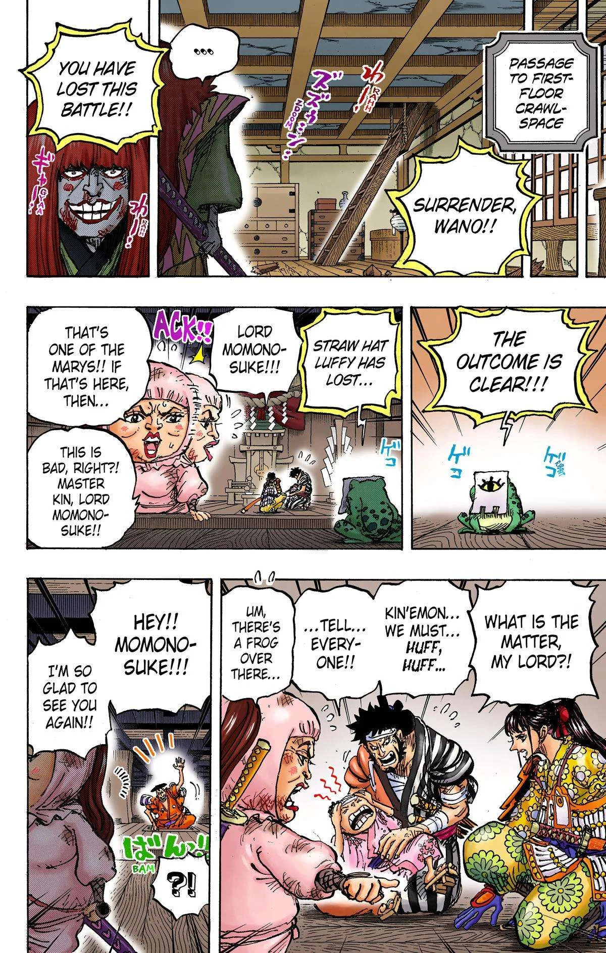 One Piece - Colored Chapter 1014 page 9